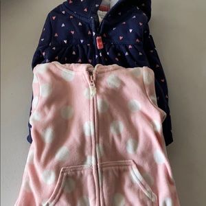 Onesie fleece - set of 2